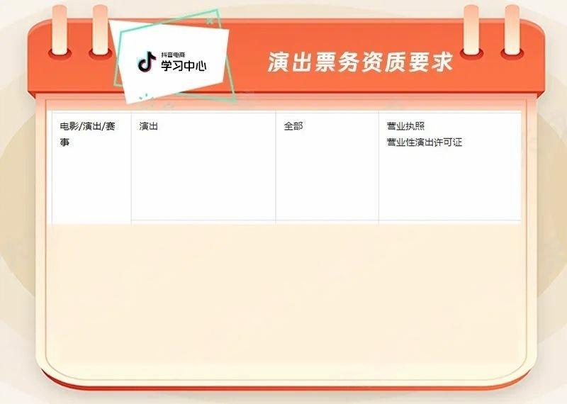 票務演出機構入駐小紅書、抖音、淘寶需要什么資質?營業性演出許可證必備(圖5)